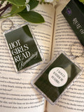 Hot Girls Read Romantasy Keychain