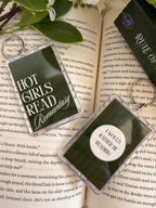 Hot Girls Read Romantasy Keychain