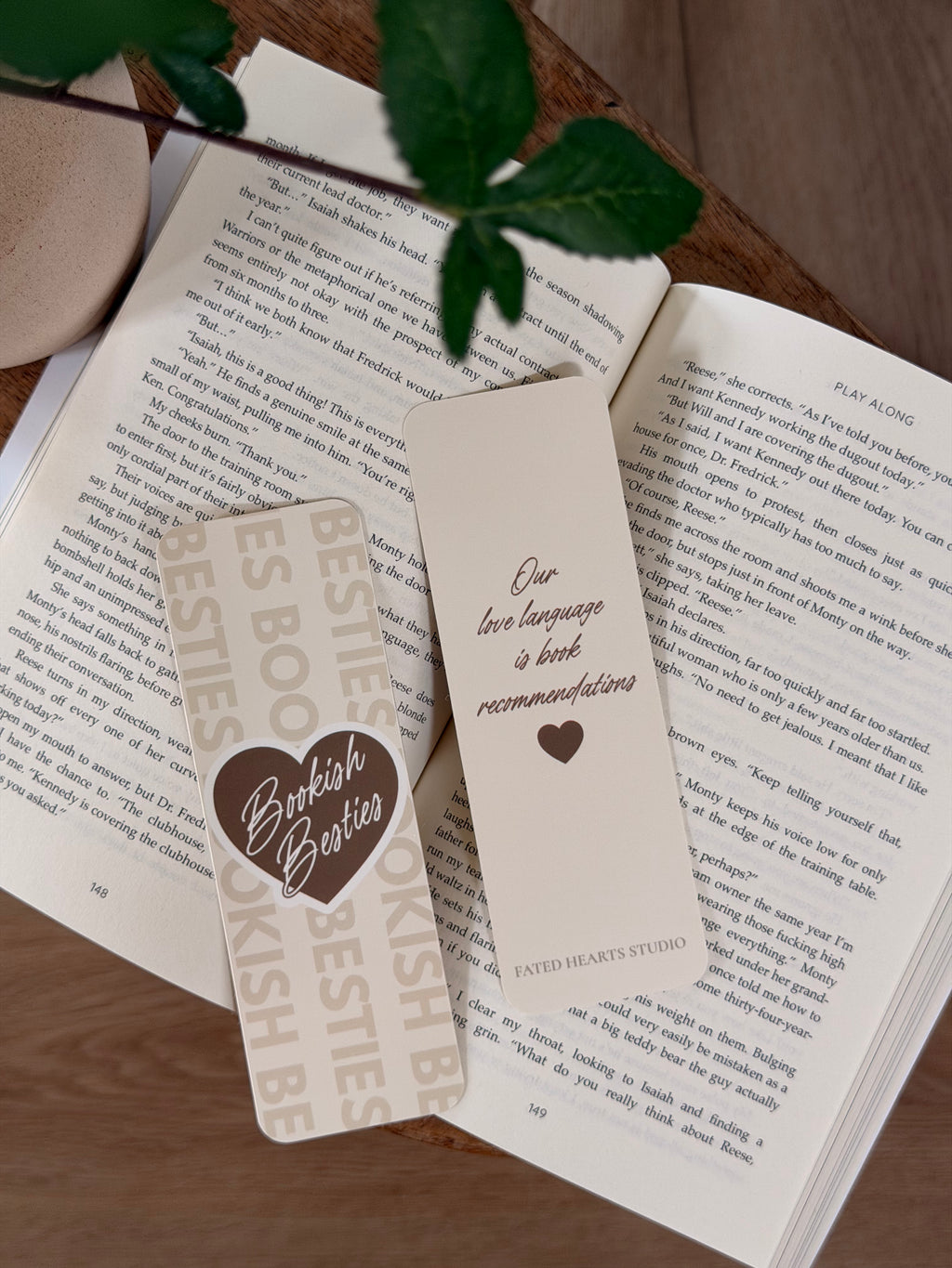 Bookish Besties - Tan