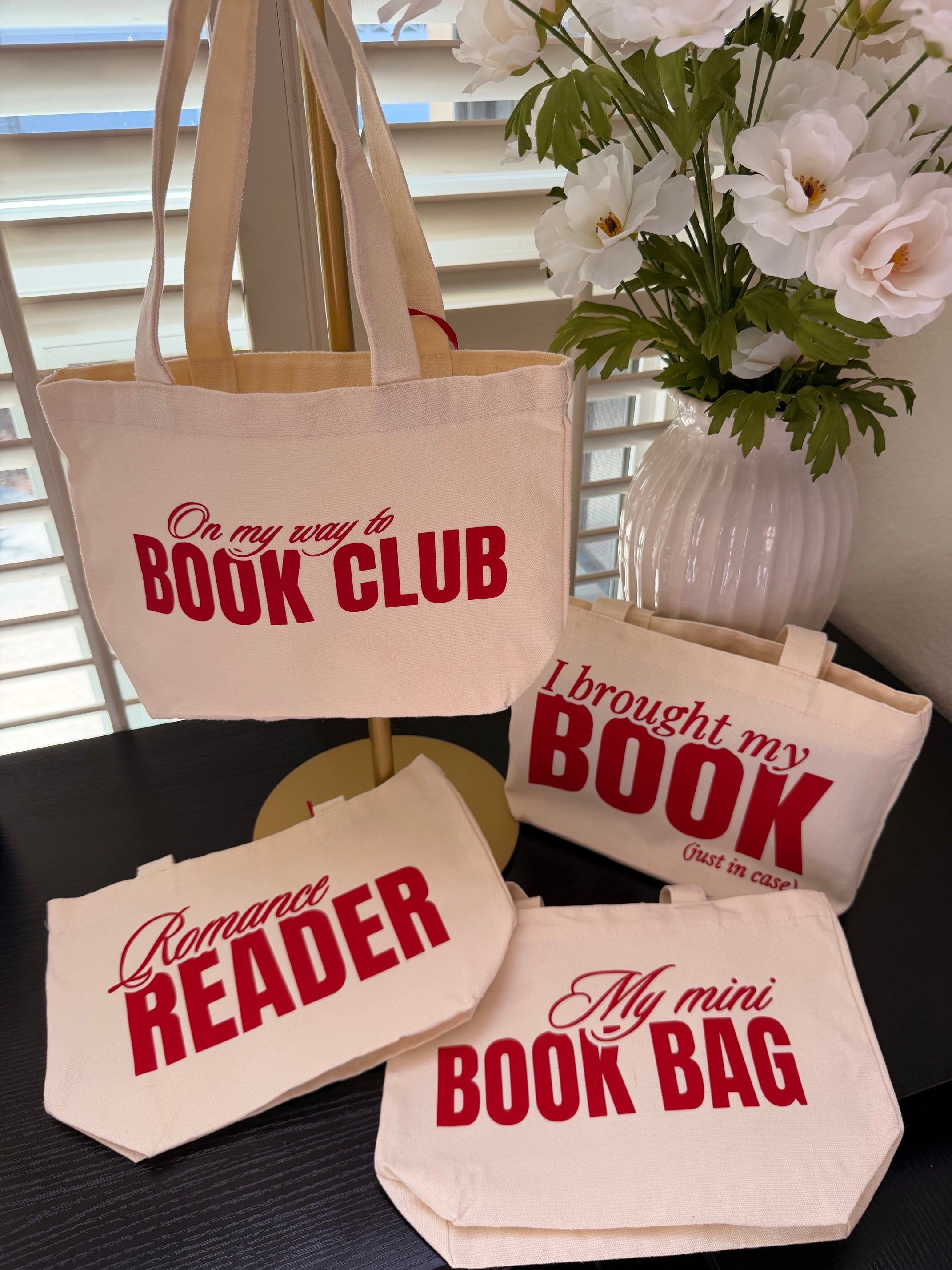 Mini Book Tote