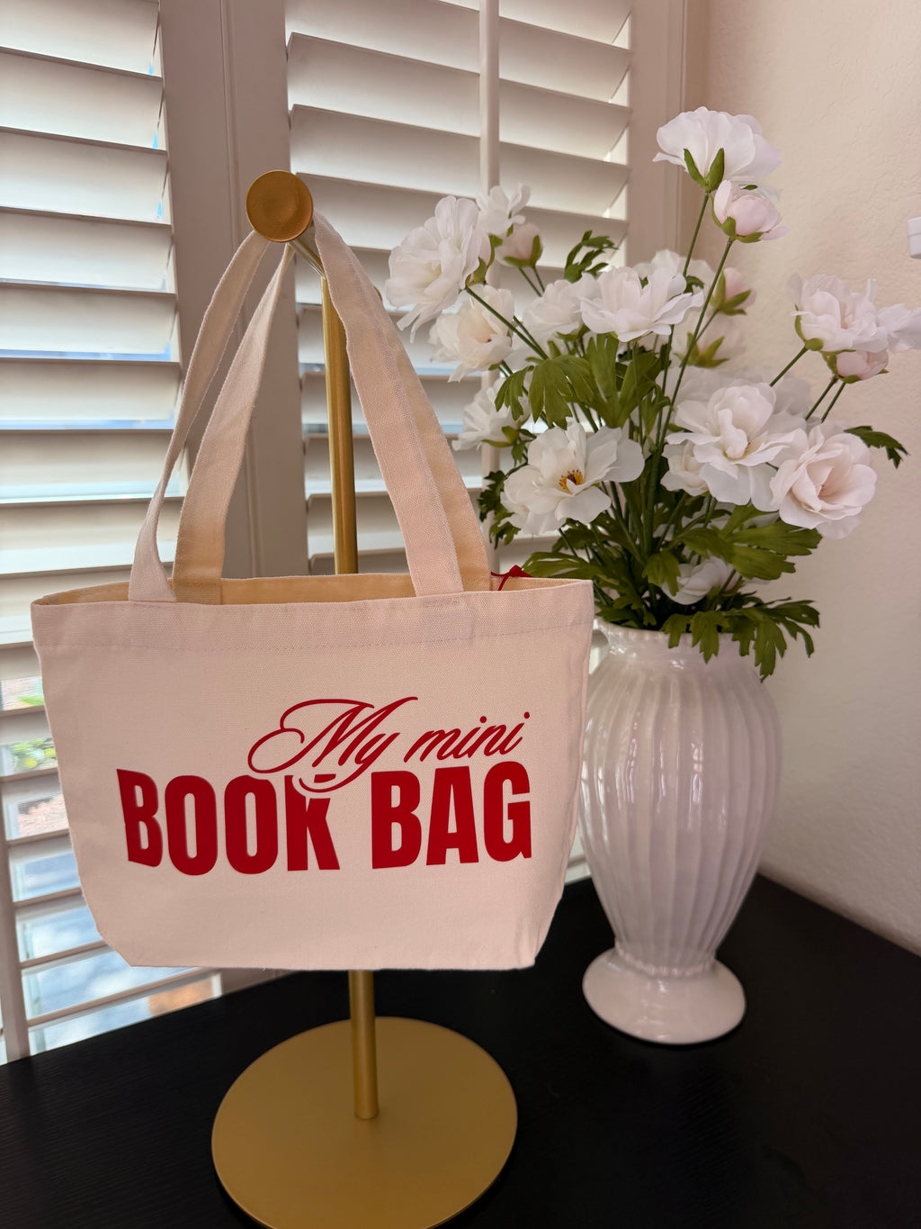 Mini Book Tote